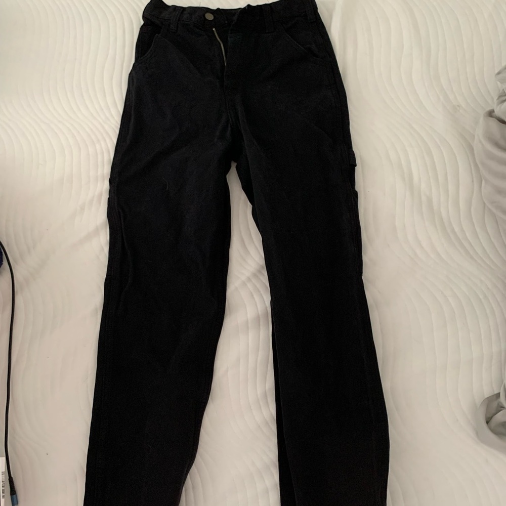 J Galt black carpenter pant/jeans